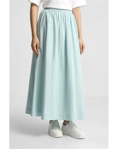 Юбка хлопковая на эластичном поясе расклешенная Boss
