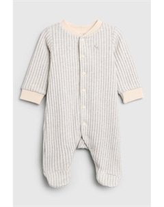 Комбинезон хлопковый в рубчик Choupette