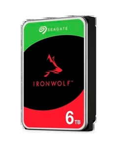 Внутренний HDD диск SEAGATE IronWolf 6TB, SATA3, 3.5" (ST6000VN006) Seagate