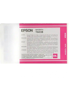 Картридж для струйного принтера T603B Magenta (C13T603B00) PI Epson