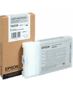 Картридж для струйного принтера T6039 Light Light Black (C13T603900) PI Epson