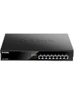 Коммутатор D-LINK DGS-1008MP/B1A D-link