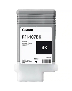 Картридж для струйного принтера PFI-107 BK (6705B001) Canon