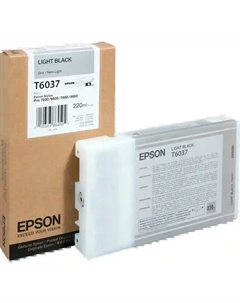 Картридж для струйного принтера T6037 Light Black (C13T603700) PI Epson
