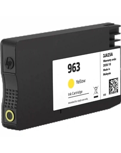 Картридж для струйного принтера 963 Yellow 3JA25AE Hp