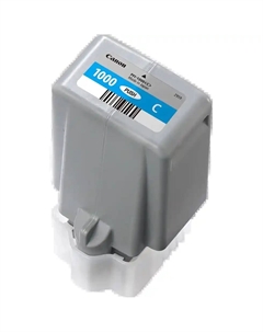 Картридж для струйного принтера PFI-1000 C (0547C001) Canon