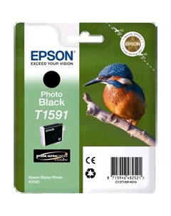 Картридж для струйного принтера T1591 Photo Black (C13T15914010) PI Epson