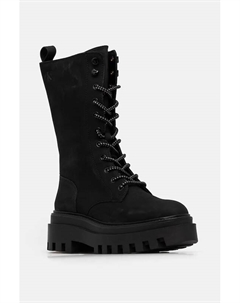 Ботфорты Flatform Lace Up Boot MG NB, черный Calvin klein jeans