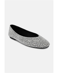 Балетки Darts-R, серебряный Steve madden