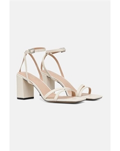 Кожаные сандалии, бежевый Answear lab