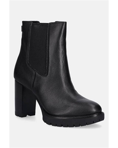 Кожаные ботинки Layne, черный Lauren ralph lauren