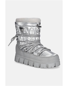 Снежные ботинки UNIQUES, серебряный Guess