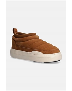 Зимние ботинки женские Park из мягкой замши, коричневый Moon boot