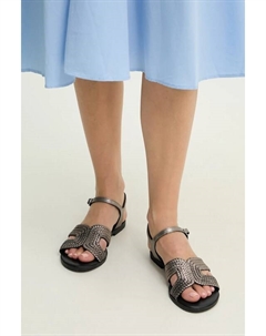 Кожаные сандалии, серебряный Answear lab