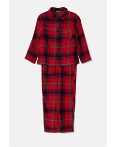 Детская хлопковая пижама, красный United colors of benetton