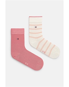 Детские носки 2 пары, розовый Tommy hilfiger