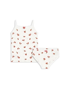 Детский комплект белья из хлопка MINNIE UNDERWEAR GOTS, бежевый Konges slojd