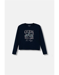 Детская водолазка, темно-синий Guess