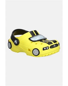 Классические шлепанцы IAM RACE CAR CLOG для детей, желтый Crocs