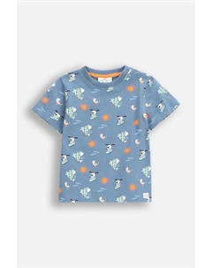 Футболка для малышей, синий Coccodrillo