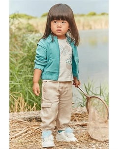 Детские брюки карго, бежевый Mayoral