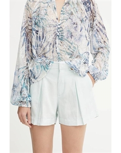 Шорты с добавлением льна SHAYE, бирюзовый Guess