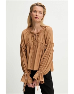 Блузка, коричневый Answear lab