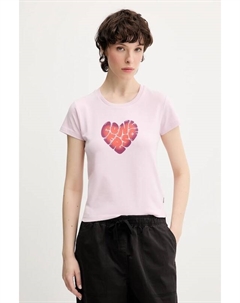 Футболка, розовый Converse