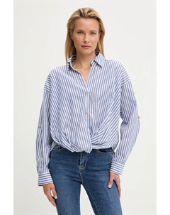 Хлопковая рубашка, синий Answear lab