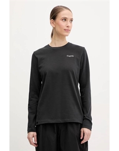 Лонгслив, черный Haglöfs