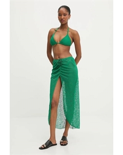 Купальник с юбкой, зеленый Answear lab