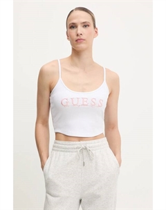 Топ "Подсолнух", белый Guess