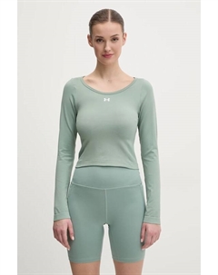 Лонгслив для тренировок Train Seamless, зеленый Under armour