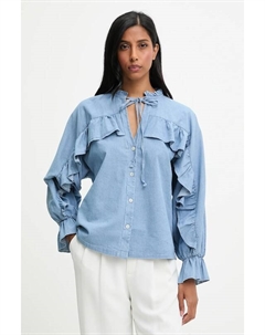 Рубашка, синий Answear lab