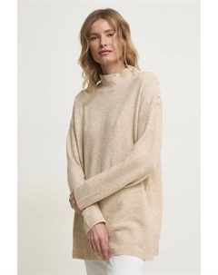 Свитер с шерстью, бежевый Answear lab