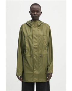 Парка Bold Long Jacket W1, зеленый Rains