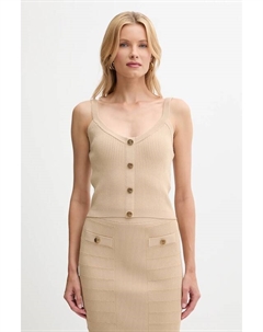 Топ EMMIE, бежевый Guess