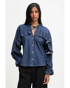 Рубашка, синий Answear lab
