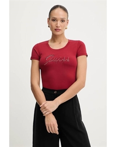 Футболка, бордовый Guess
