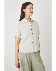 Льняная рубашка, бежевый Medicine