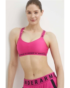 Спортивный бюстгальтер Crossback, розовый Under armour