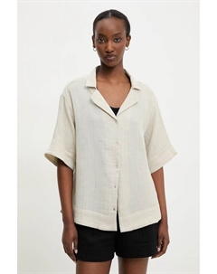 Хлопковая рубашка, бежевый Answear lab