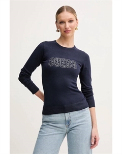 Свитер Paris, темно-синий Guess