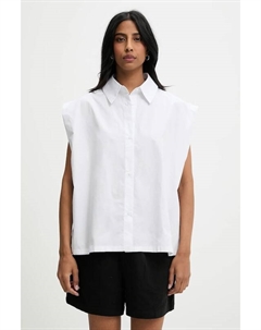 Хлопковая рубашка, белый Answear lab