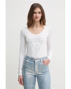Лонгслив, белый Guess