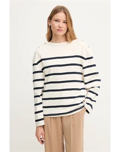 Хлопковая водолазка, бежевый Tommy hilfiger