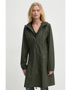 Дождевик Cargo Curve Jacket W1, зеленый Rains