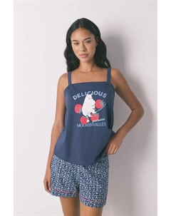 Хлопковая пижама, темно-синий Women'secret