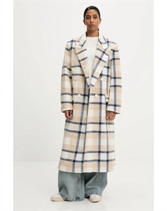 Пальто с шерстью, синий Answear lab