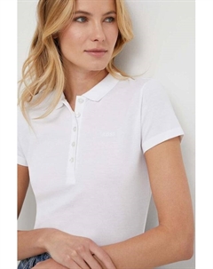 Хлопковая поло, белый Boss